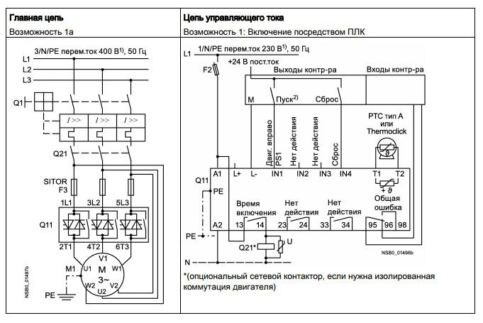 УПП 3RW44 SIEMENS